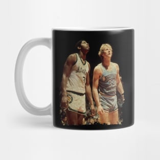 Magic Johnson vs Larry Bird Mug